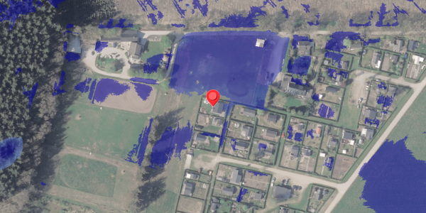 Ekstrem regn på Granholt 66, 8370 Hadsten