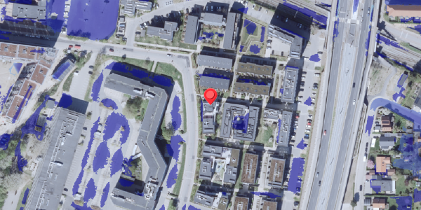 Ekstrem regn på Kolben 2, 2730 Herlev