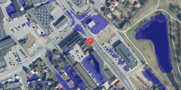 Ekstrem regn på Borgergade 151, . , 8600 Silkeborg