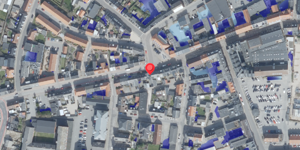 Ekstrem regn på Vestergade 37A, 7700 Thisted