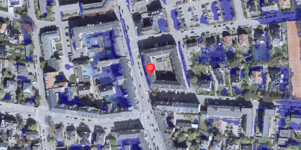 Ekstrem regn på Strandvejen 96, 2900 Hellerup