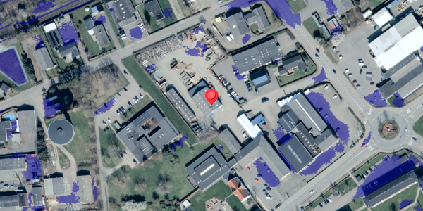 Ekstrem regn på Datavej 6, 4930 Maribo
