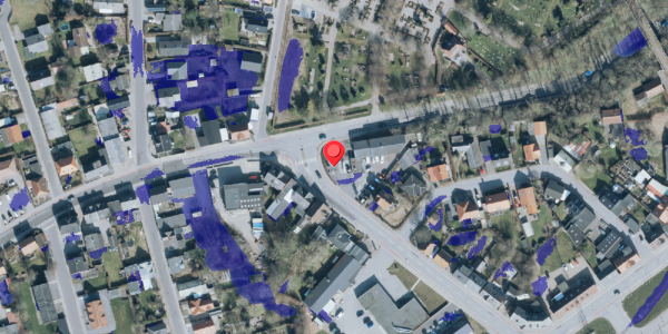 Ekstrem regn på Storegade 50, . , 7620 Lemvig