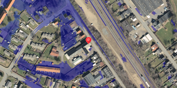 Ekstrem regn på Jernbanevej 13, 5592 Ejby