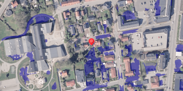 Ekstrem regn på Gersdorffsgade 13A, 8300 Odder