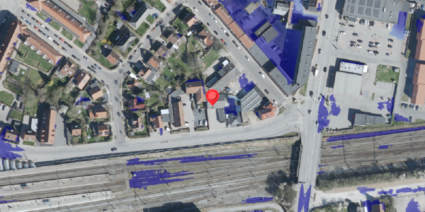 Ekstrem regn på Jernbanevej 4, . , 4100 Ringsted