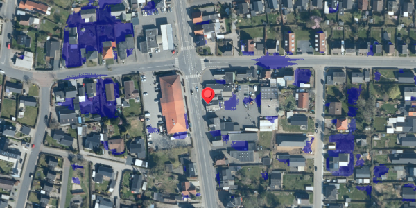 Ekstrem regn på Haderslevvej 145, 6000 Kolding