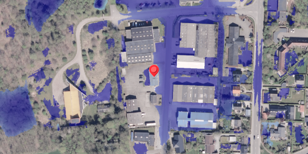 Ekstrem regn på Sofienlystvej 17, 8340 Malling