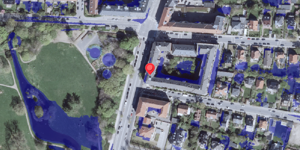 Ekstrem regn på Strandvejen 130C, . , 2900 Hellerup