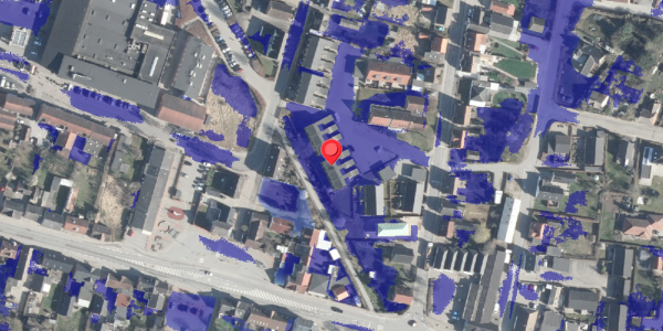 Ekstrem regn på Middelgade 5, 8963 Auning