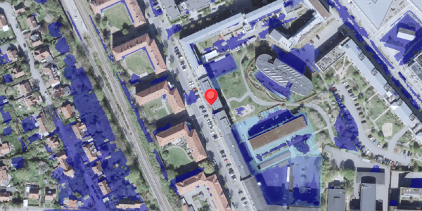 Ekstrem regn på Flintholm Alle 10, 1. 4, 2000 Frederiksberg
