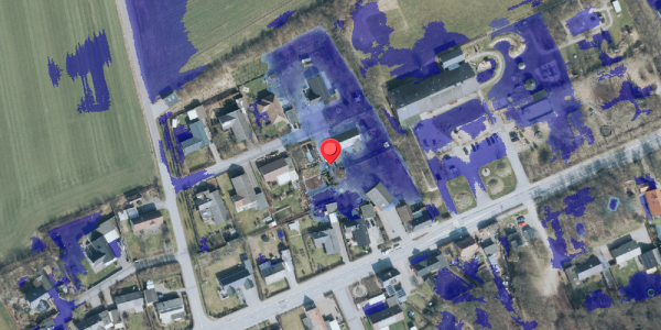 Ekstrem regn på Markskellet 8, 7620 Lemvig