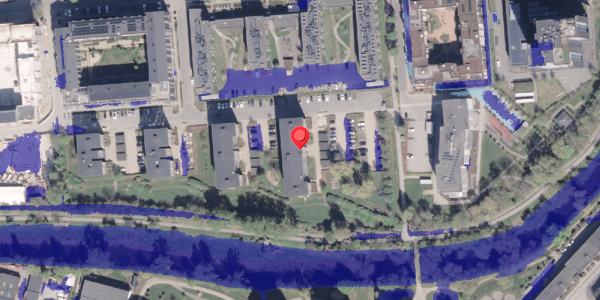 Ekstrem regn på Åparken 8, 8000 Aarhus C