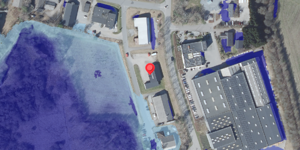 Ekstrem regn på Industrivej 14, 8680 Ry