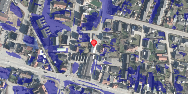 Ekstrem regn på Nygade 3, 8963 Auning