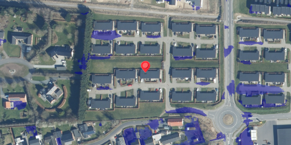 Ekstrem regn på Fundermarken 21, 8600 Silkeborg