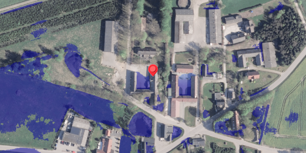 Ekstrem regn på Splitad 4A, 8970 Havndal