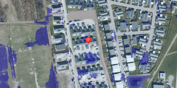 Ekstrem regn på Violhaven 68, 4622 Havdrup