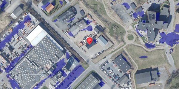 Ekstrem regn på Industrivej 8, 8450 Hammel