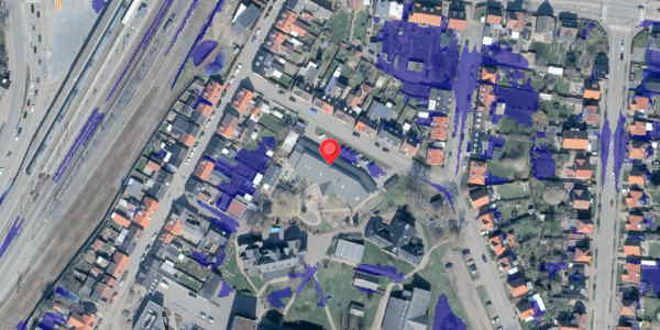 Ekstrem regn på Sofiegade 2, . , 4800 Nykøbing F
