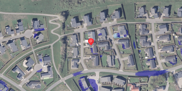 Ekstrem regn på Vesterhåb 13, 8300 Odder