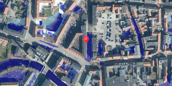 Ekstrem regn på Bredgade 6C, 6000 Kolding