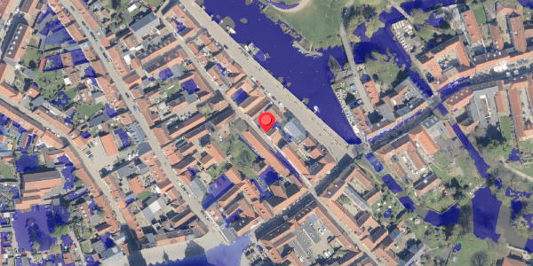 Ekstrem regn på Fiskergade 4, 6760 Ribe