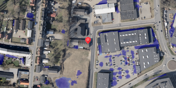Ekstrem regn på Vinkelvej 7, 6100 Haderslev