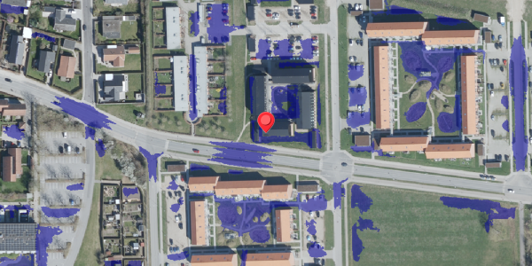 Ekstrem regn på Bataljonen 79, 4100 Ringsted