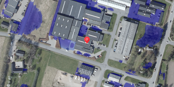 Ekstrem regn på Parallelvej 1, 8751 Gedved