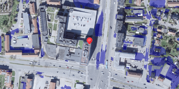 Ekstrem regn på Herlev Ringvej 15, 2730 Herlev