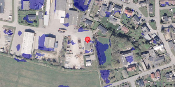 Ekstrem regn på Industritoften 23, . , 8660 Skanderborg