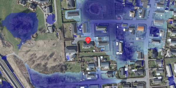 Ekstrem regn på Erantisvej 9, 4760 Vordingborg