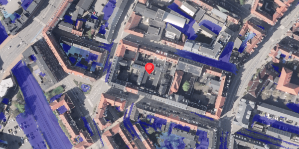 Ekstrem regn på Danmarksgade 5B, 9000 Aalborg