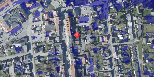Ekstrem regn på Nygade 8C, 4690 Haslev