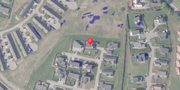 Ekstrem regn på Harebakken 23, 8382 Hinnerup