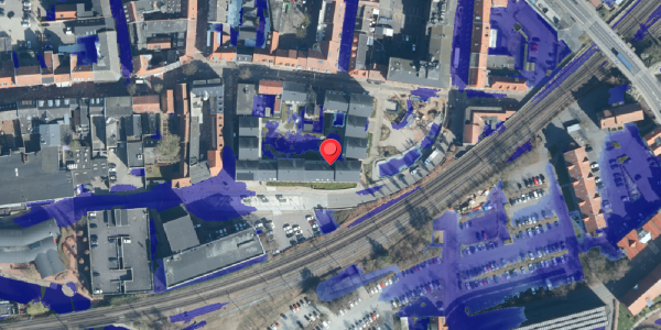 Ekstrem regn på Klostergade 24, 6000 Kolding