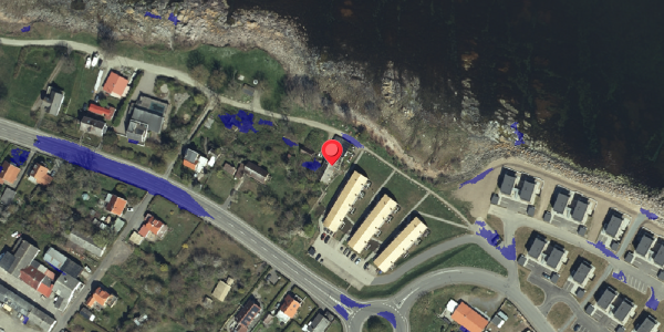 Ekstrem regn på Ndr. Strandvej 44, 3770 Allinge