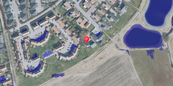 Ekstrem regn på Irisvej 14, 7490 Aulum