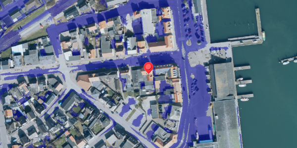 Ekstrem regn på Bredgade 1, 7680 Thyborøn