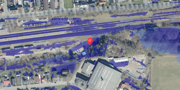 Ekstrem regn på Ribevej 1B, 6740 Bramming