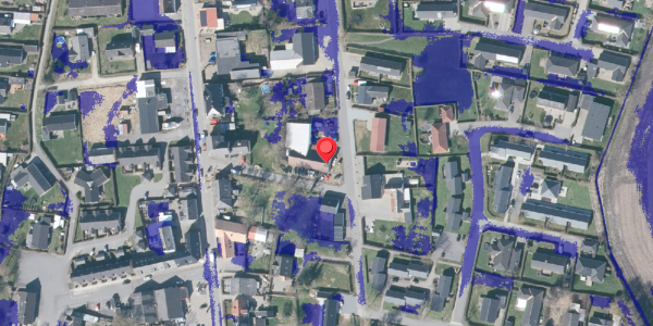 Ekstrem regn på Parallelvej 16, 9280 Storvorde