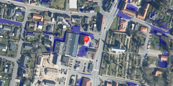 Ekstrem regn på Them-Centret 4, 8653 Them