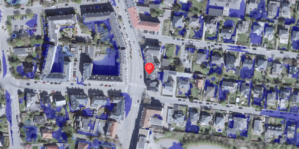 Ekstrem regn på Strandvejen 76, 2900 Hellerup