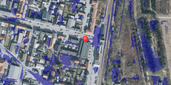 Ekstrem regn på Bredgade 32, 6990 Ulfborg