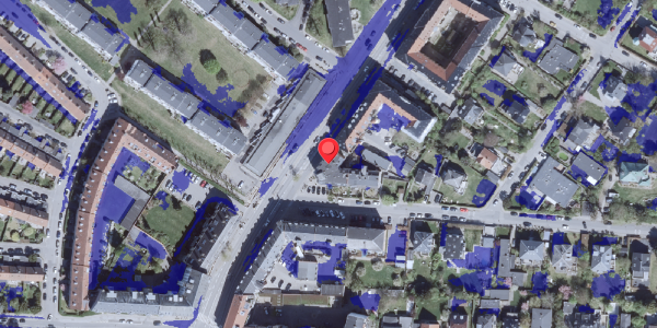 Ekstrem regn på Strandvejen 134, 2900 Hellerup