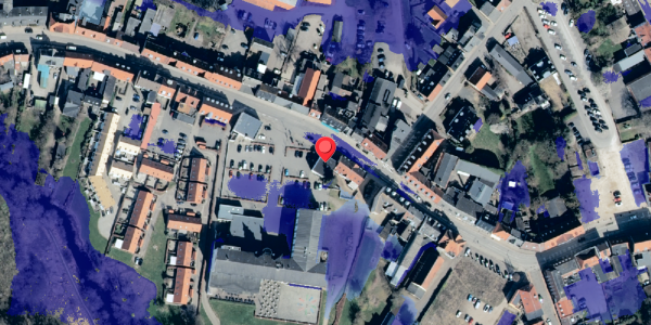 Ekstrem regn på Vestergade 27, 4930 Maribo