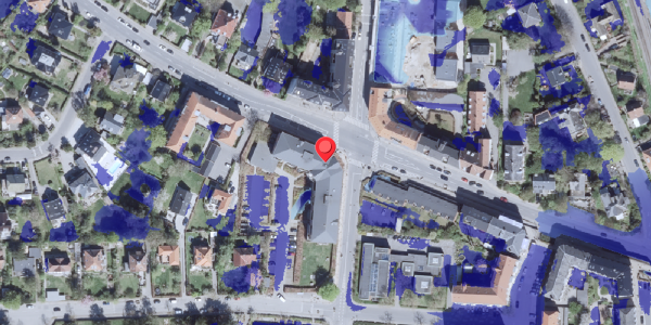 Ekstrem regn på Hellerupvej 49, 2900 Hellerup
