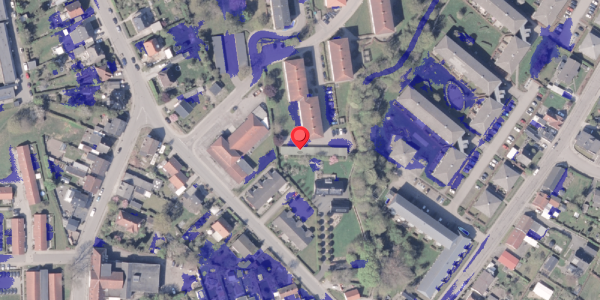 Ekstrem regn på Aaparken 25E, 8300 Odder