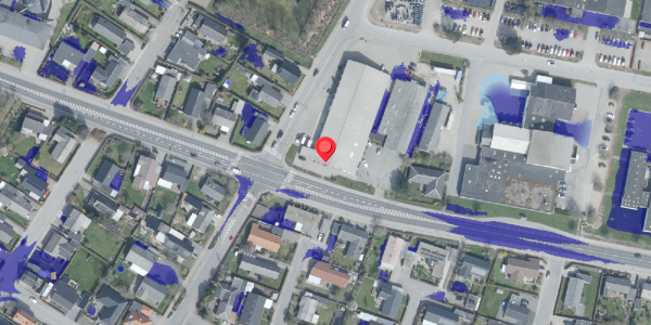Ekstrem regn på Ringvej 2G, 7700 Thisted